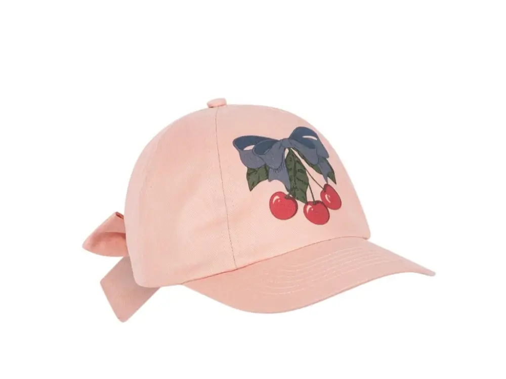 Autentický Dětská bavlněná kšiltovka Frankie "Chintz Rose" Konges Sløjd