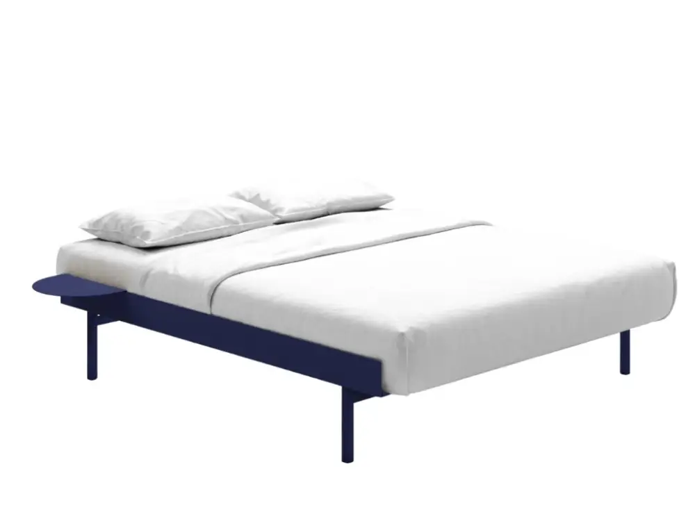Finální Výprodej Rozkládací postel Tall 90-180 cm "Cobalt Blue" MOEBE