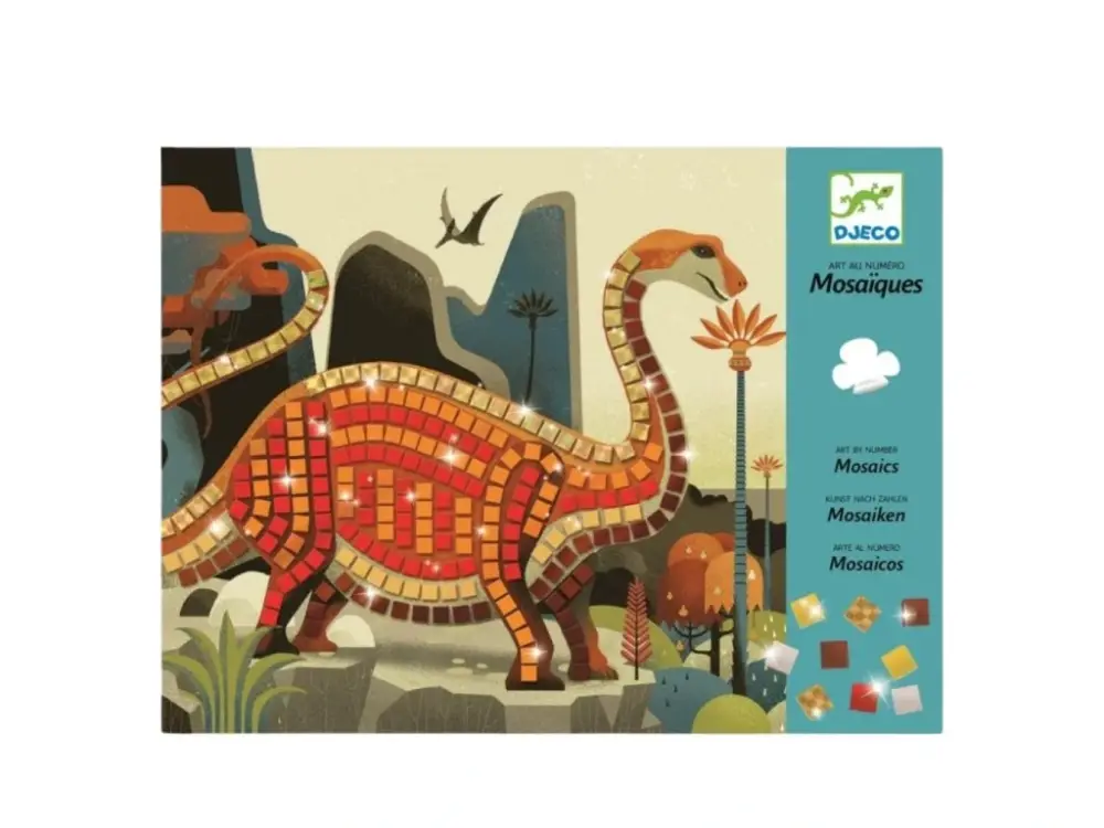 Akční Nabídka Metalická mozaika "Dinosauři" DJECO