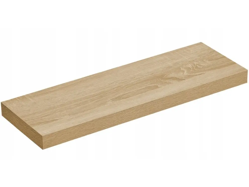 Cenový Hit Nástěnná police RAVA samonosná, dub sonoma, 60x20cm