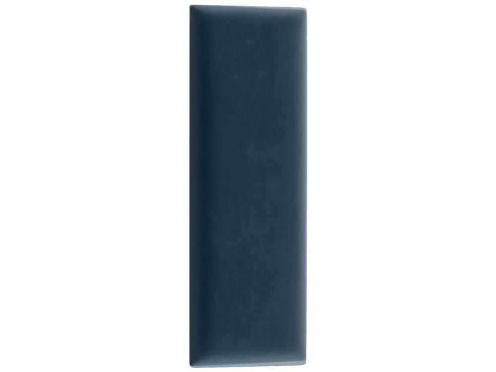 Čalouněný nástěnný panel QUADRATTA 20x50 cm, modrý Víkendová Akce